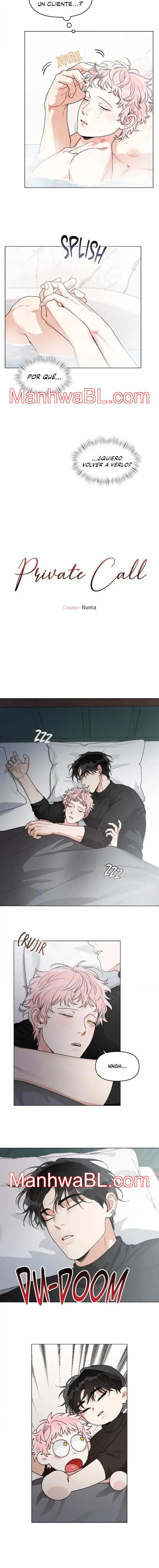Llamada privada - Capítulo 3 manhwa