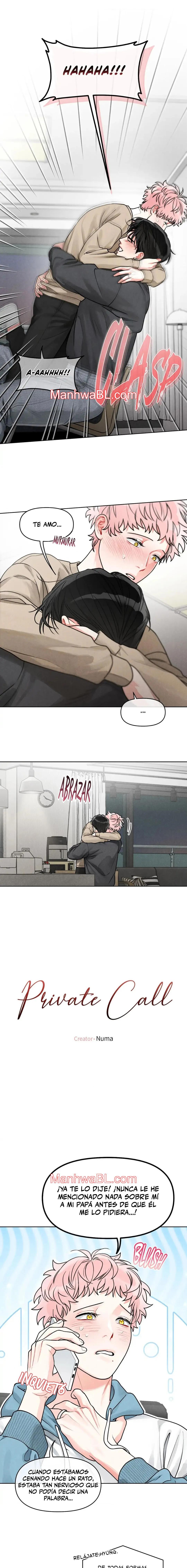 Llamada privada - Capítulo 18 manhwa