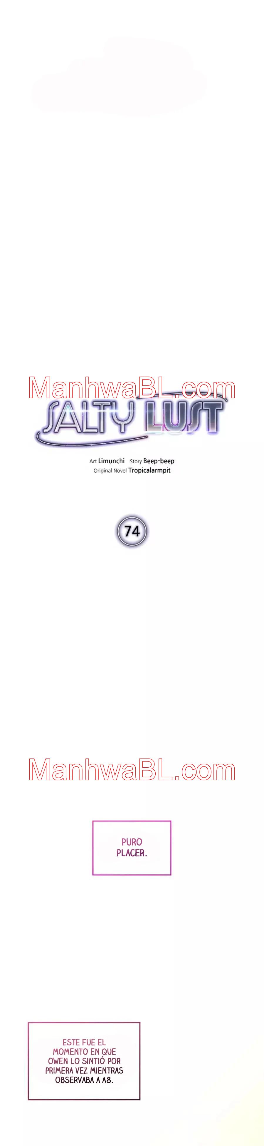 Salty Lust - Capítulo 74 manhwa