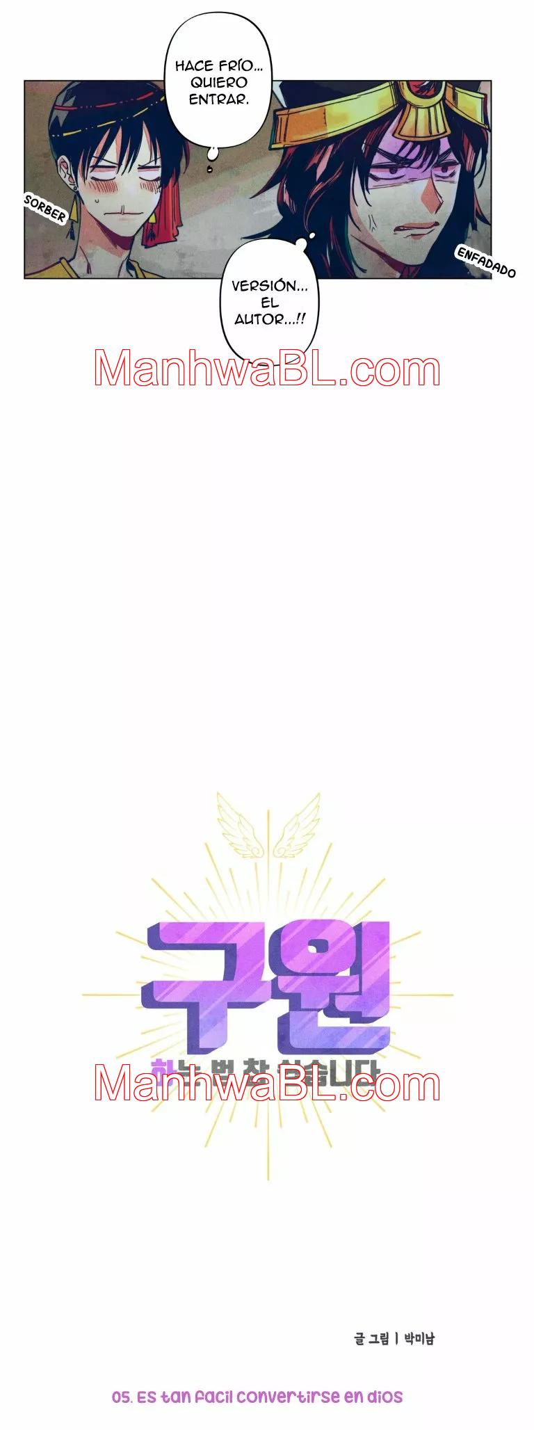 Como ser el elegido - Capítulo 5.00 manhwa