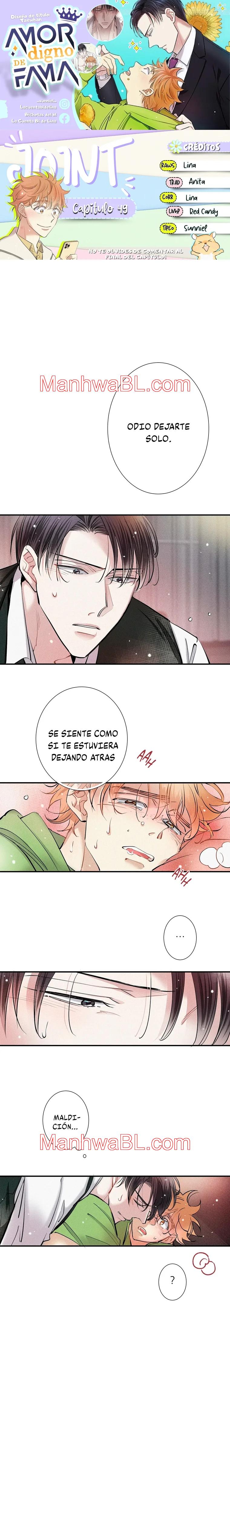 Un Amor digno de Fama - Capítulo 49 manhwa