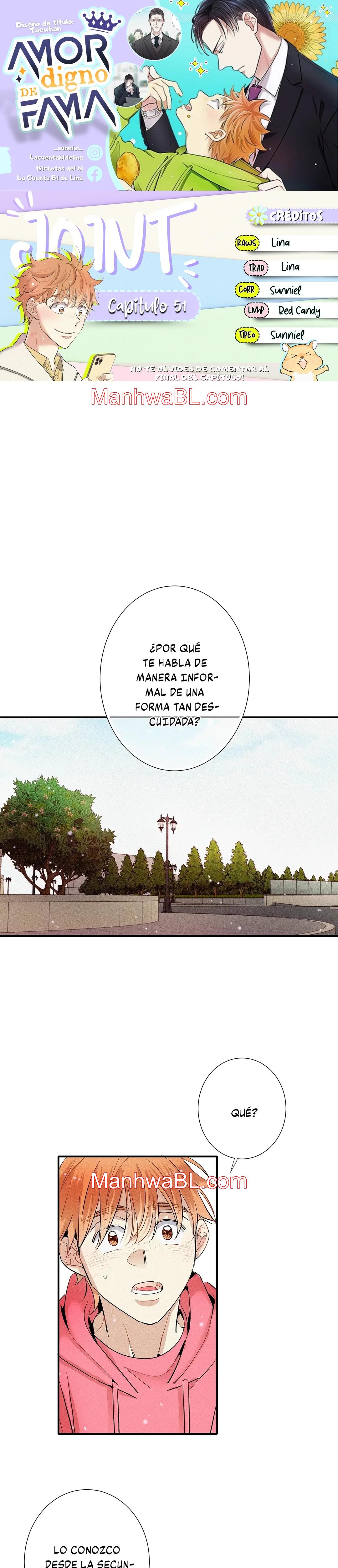 Un Amor digno de Fama - Capítulo 51 manhwa