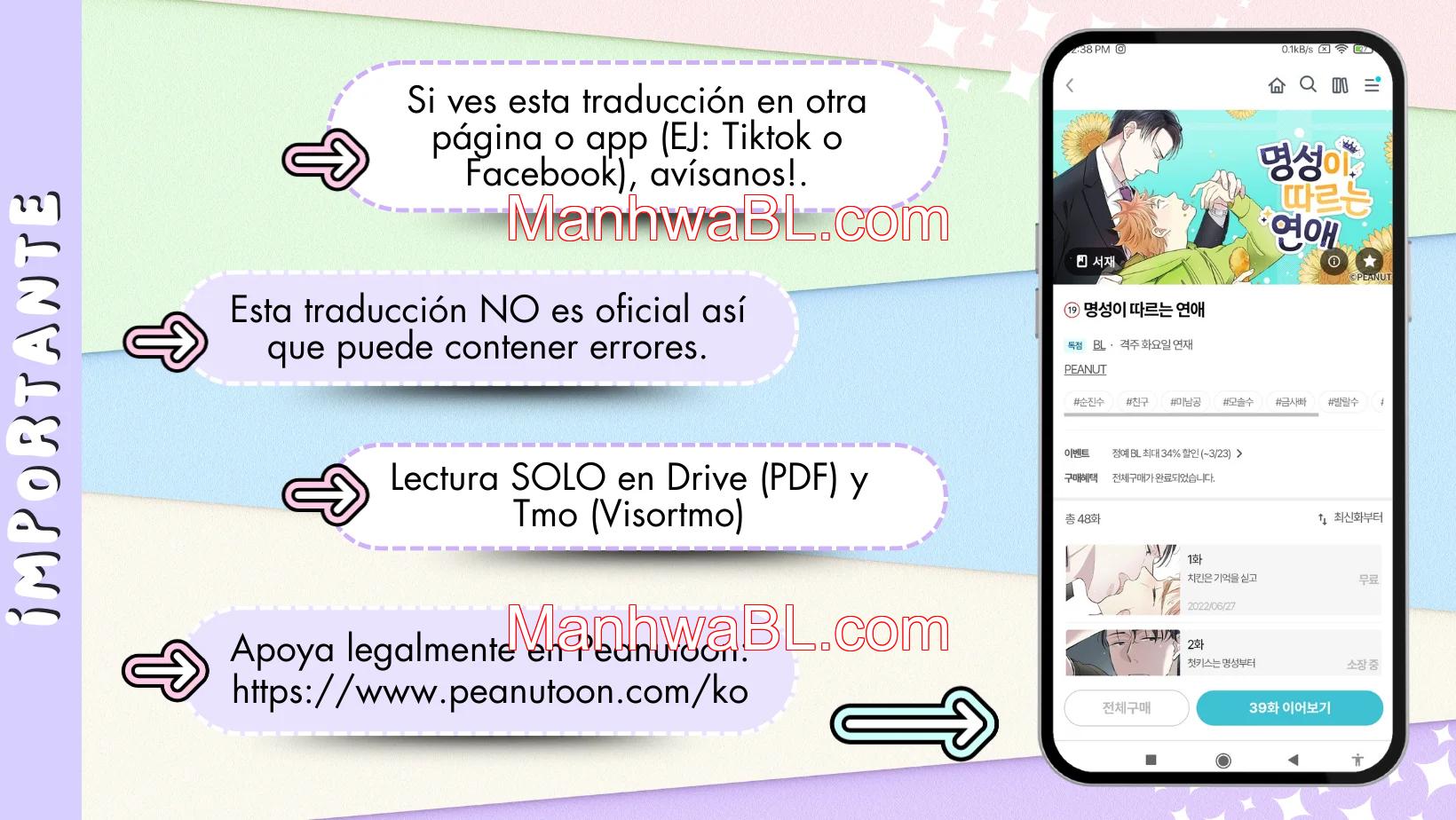 Un Amor digno de Fama - Capítulo 36 manhwa
