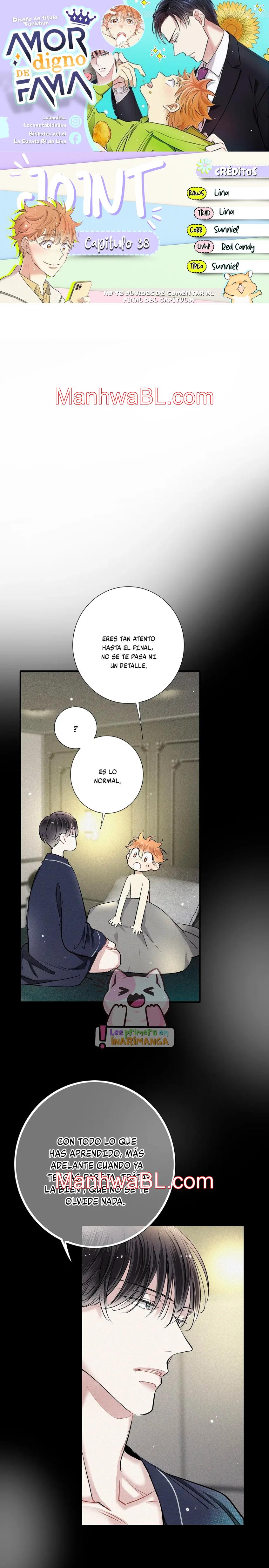 Un Amor digno de Fama - Capítulo 38 manhwa