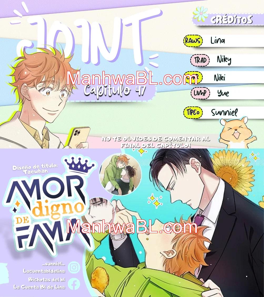 Un Amor digno de Fama - Capítulo 47 manhwa