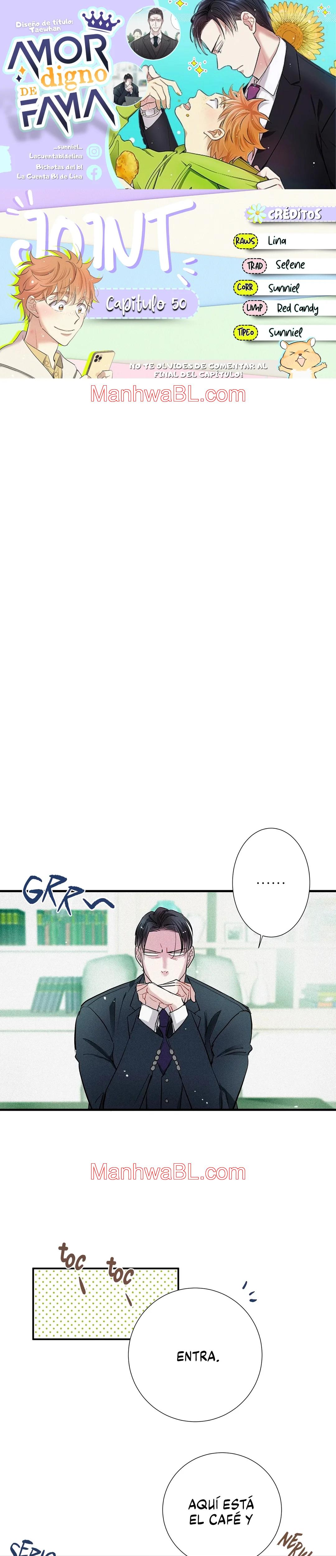 Un Amor digno de Fama - Capítulo 50 manhwa