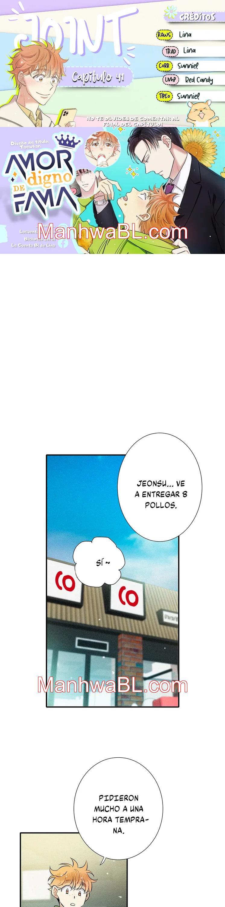 Un Amor digno de Fama - Capítulo 41 manhwa