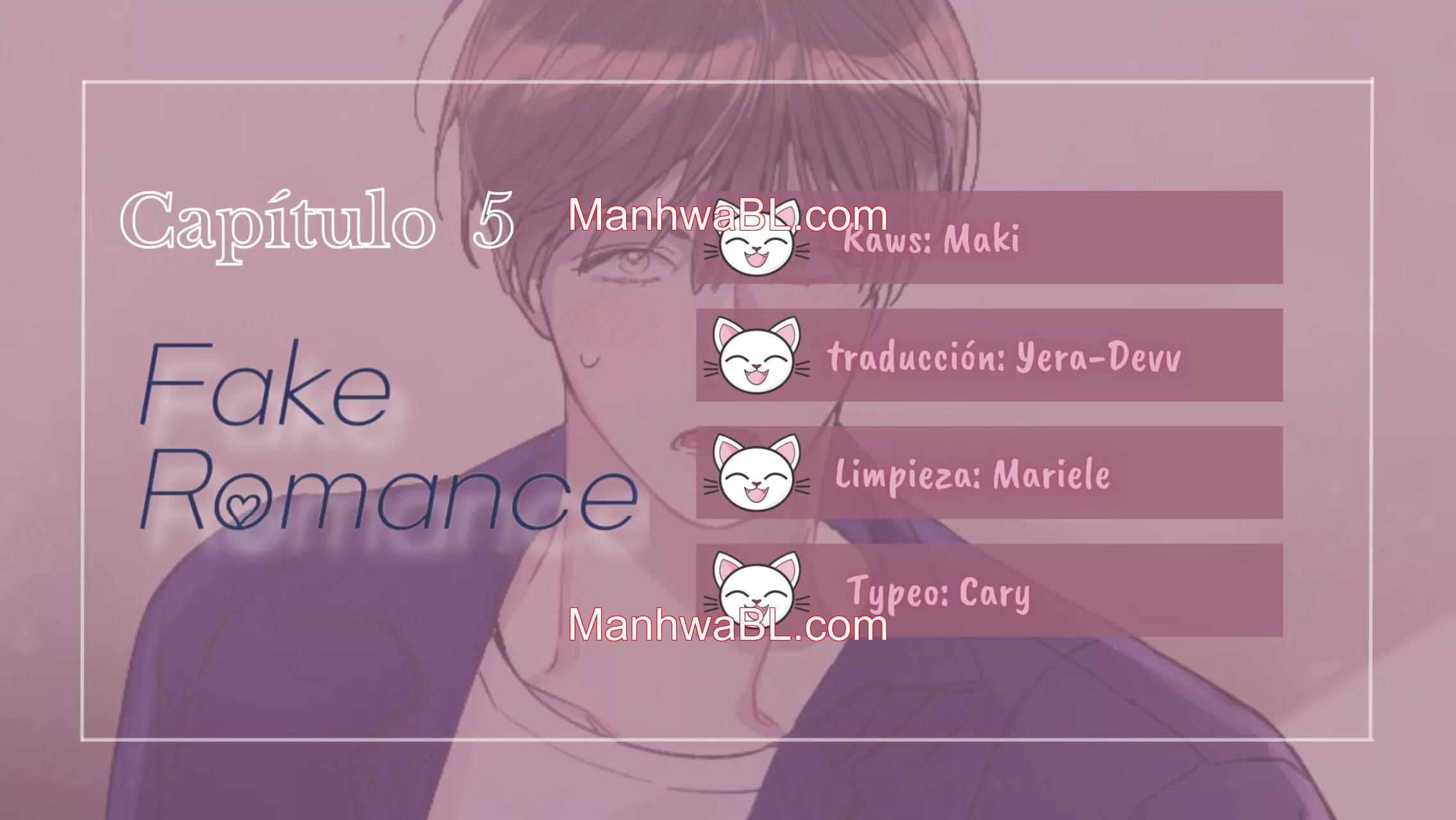Falso Romance - Capítulo 5 manhwa