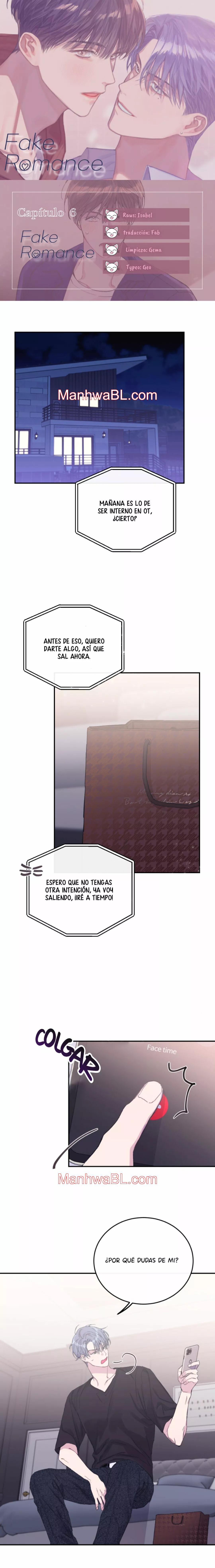 Falso Romance - Capítulo 6 manhwa