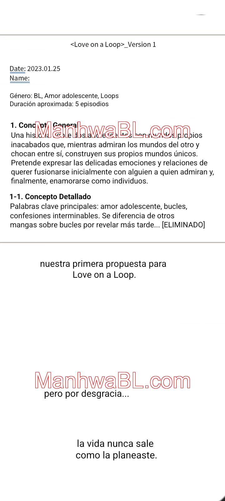 Confesión desde el principio - Capítulo 20.05 manhwa
