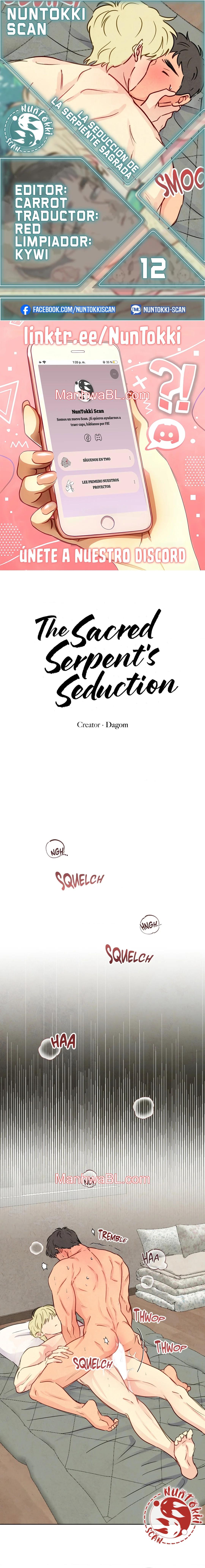 La seducción de la serpiente sagrada - Capítulo 12 manhwa
