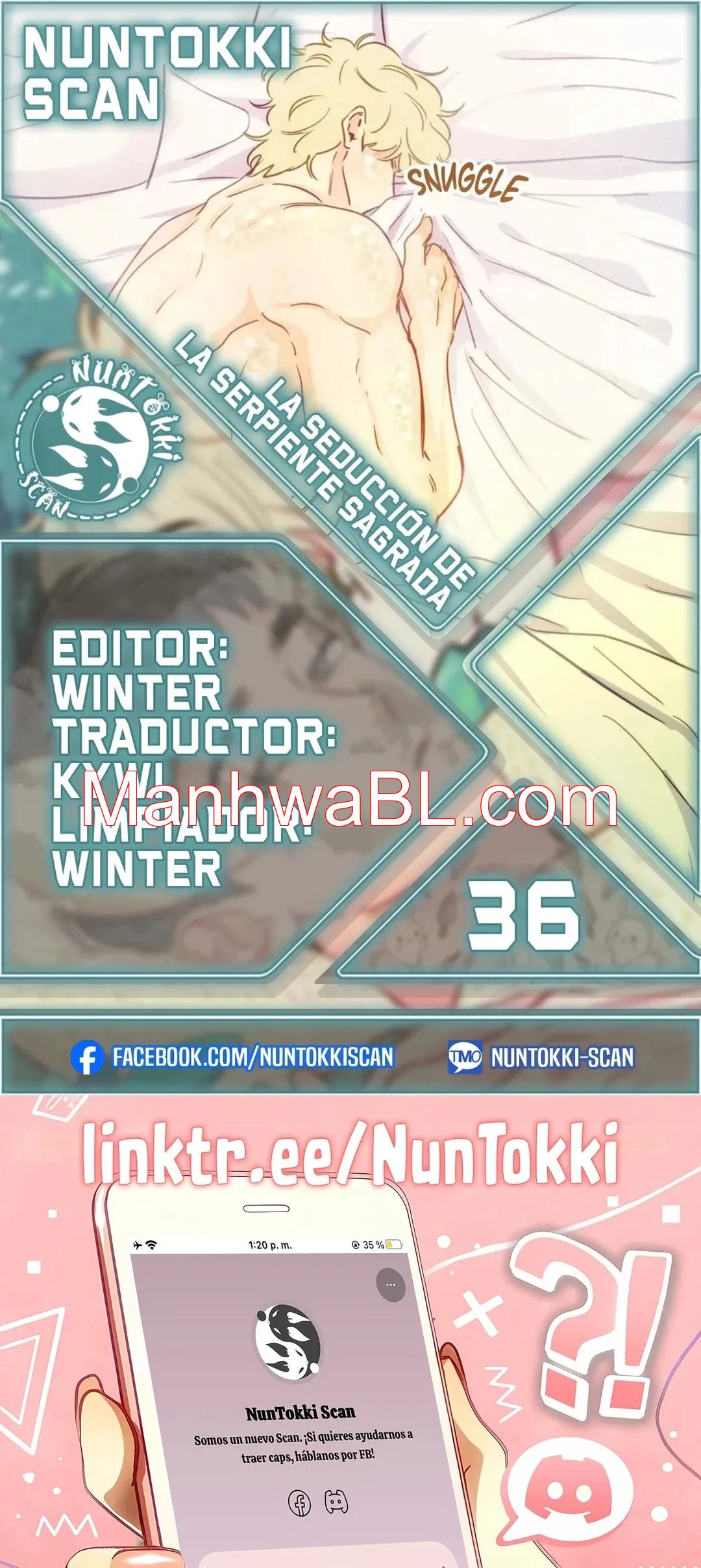 La seducción de la serpiente sagrada - Capítulo 36 manhwa