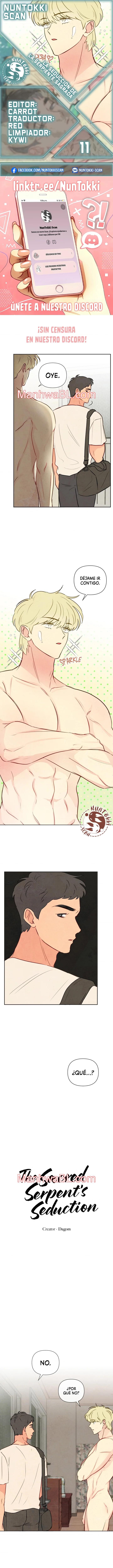 La seducción de la serpiente sagrada - Capítulo 11 manhwa