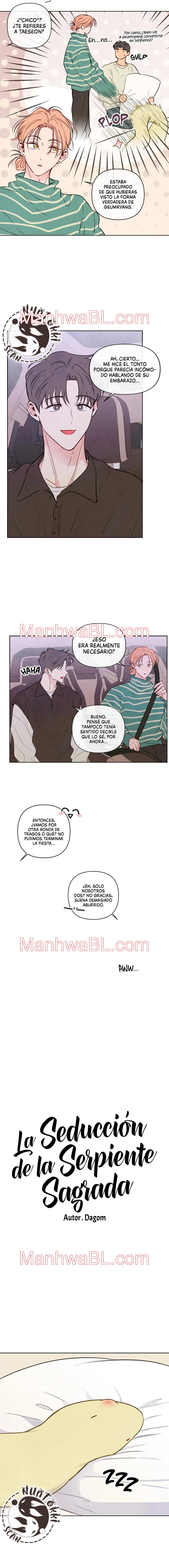 La seducción de la serpiente sagrada - Capítulo 34 manhwa