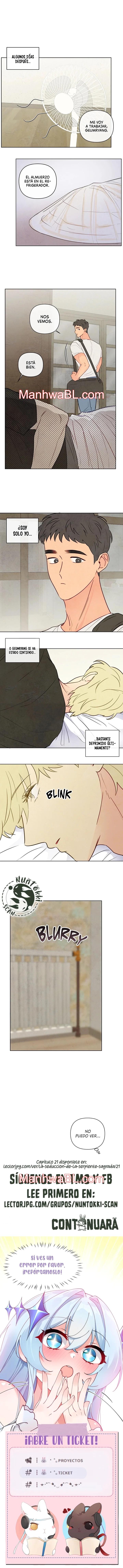 La seducción de la serpiente sagrada - Capítulo 20.3 manhwa