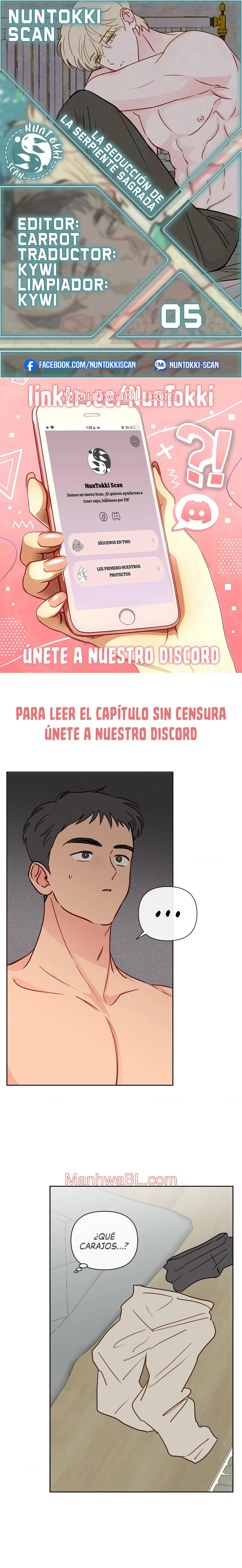 La seducción de la serpiente sagrada - Capítulo 5 manhwa