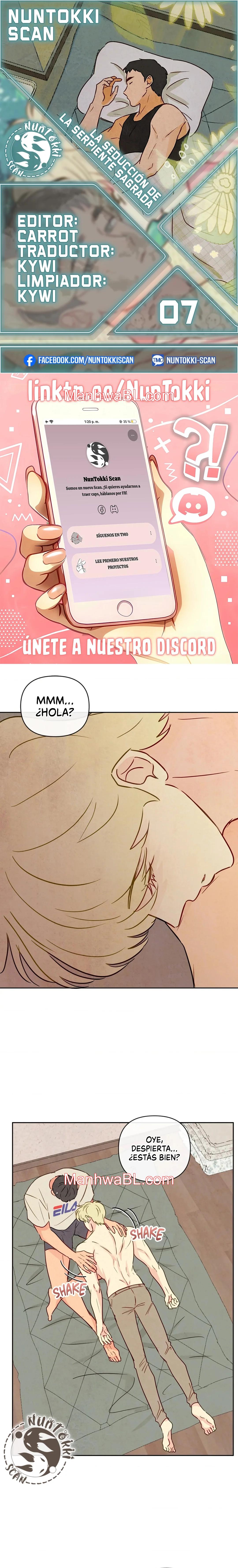 La seducción de la serpiente sagrada - Capítulo 7 manhwa