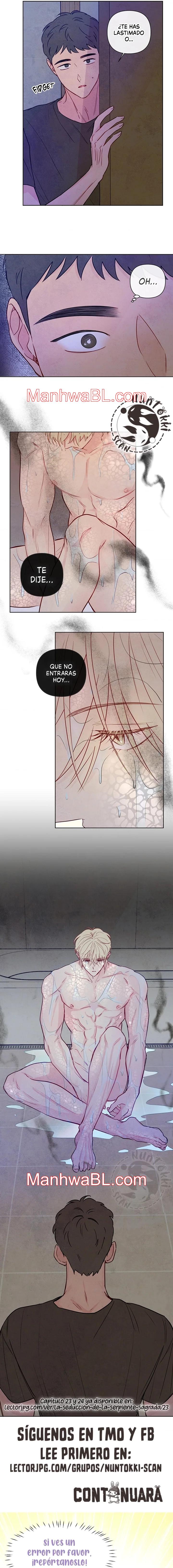 La seducción de la serpiente sagrada - Capítulo 22 manhwa