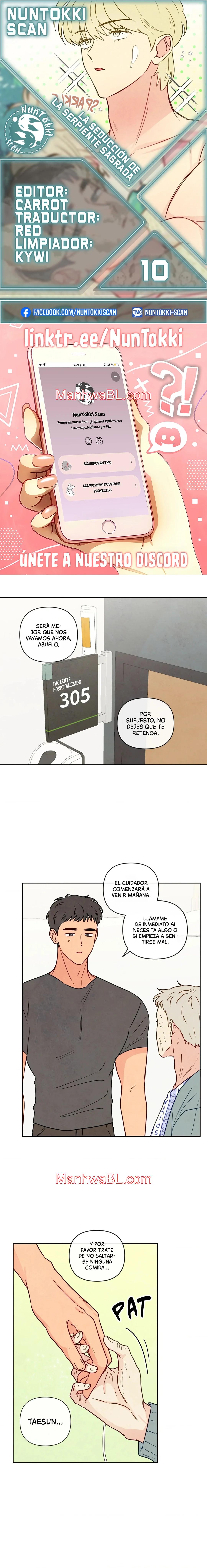 La seducción de la serpiente sagrada - Capítulo 10 manhwa