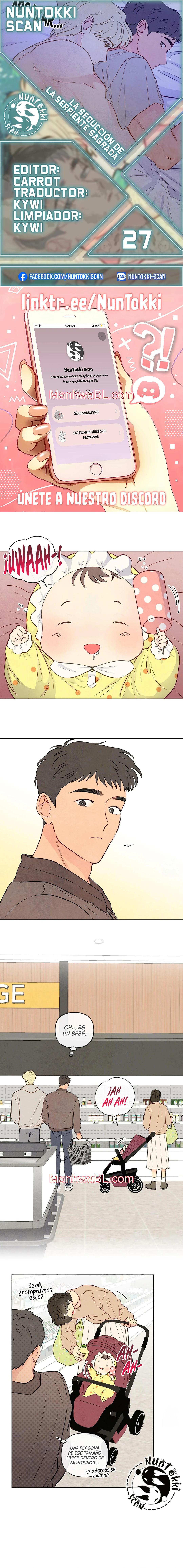 La seducción de la serpiente sagrada - Capítulo 27 manhwa