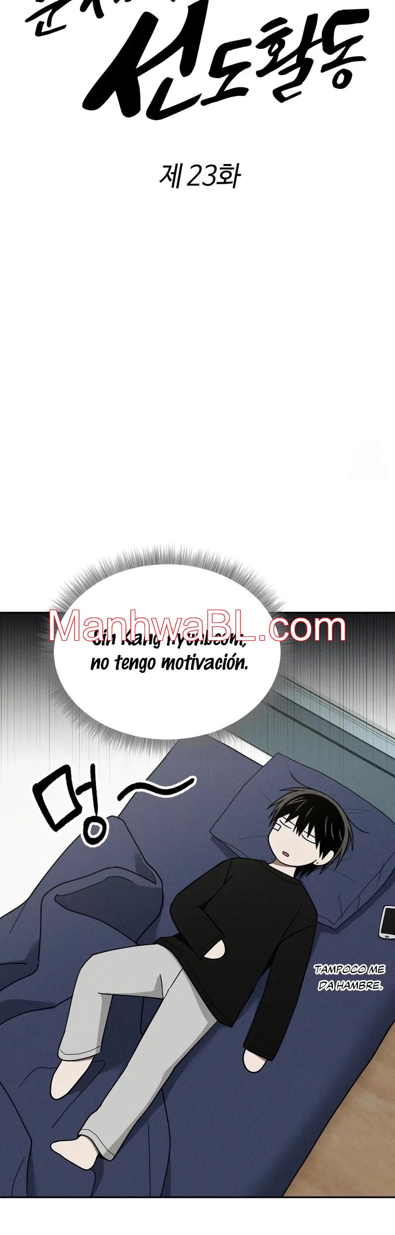 Actividades de liderazgo problemáticas - Capítulo 23 manhwa