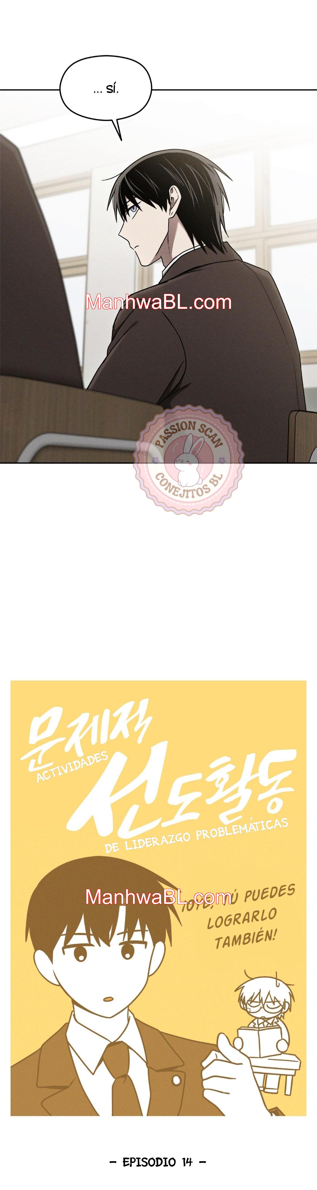 Actividades de liderazgo problemáticas - Capítulo 14.2 manhwa
