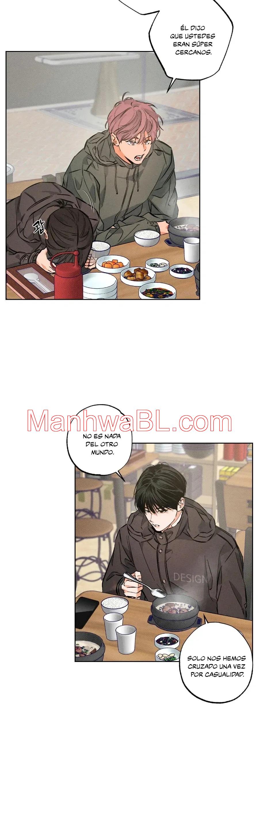 Detras del escenario - Capítulo 14 manhwa
