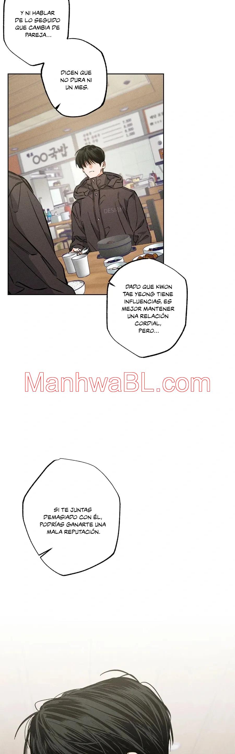 Detras del escenario - Capítulo 14 manhwa