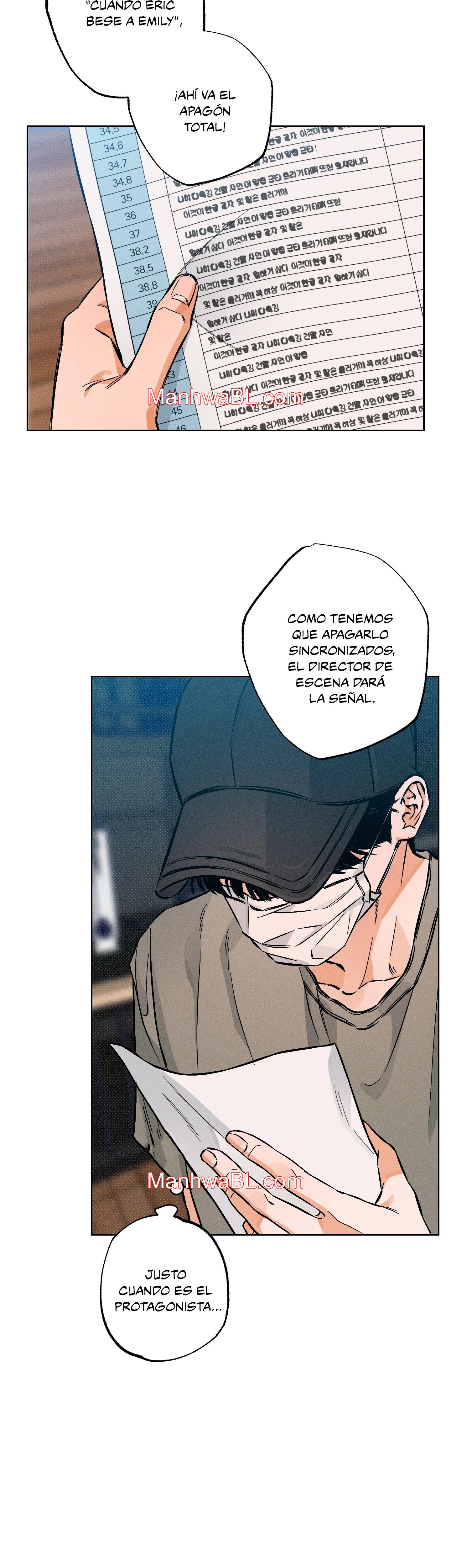 Detras del escenario - Capítulo 6 manhwa