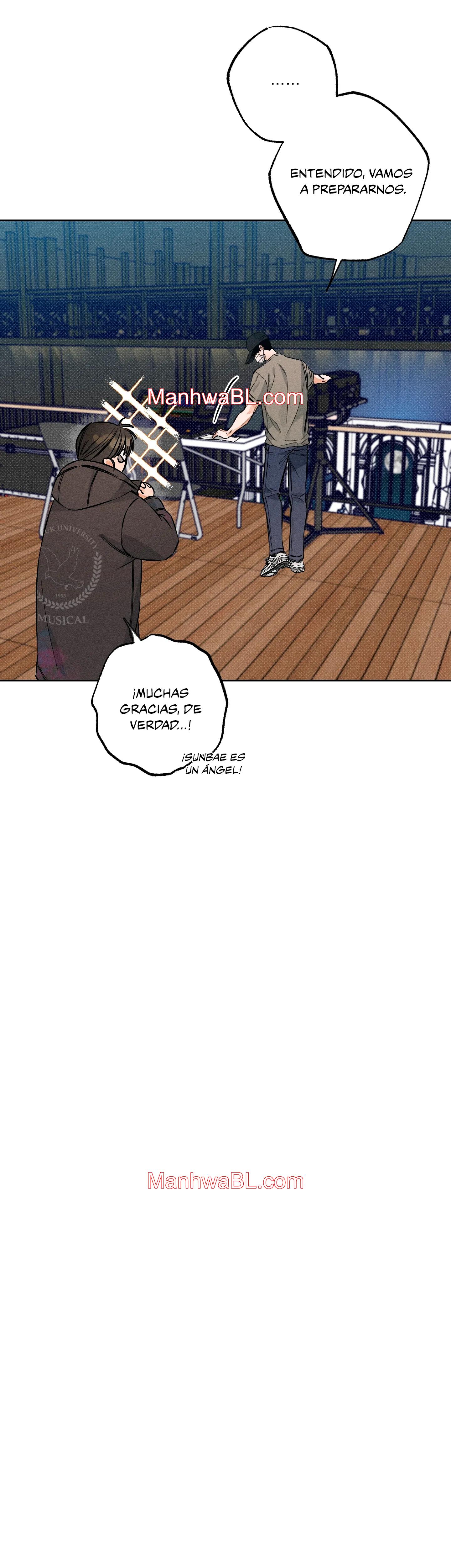 Detras del escenario - Capítulo 6 manhwa