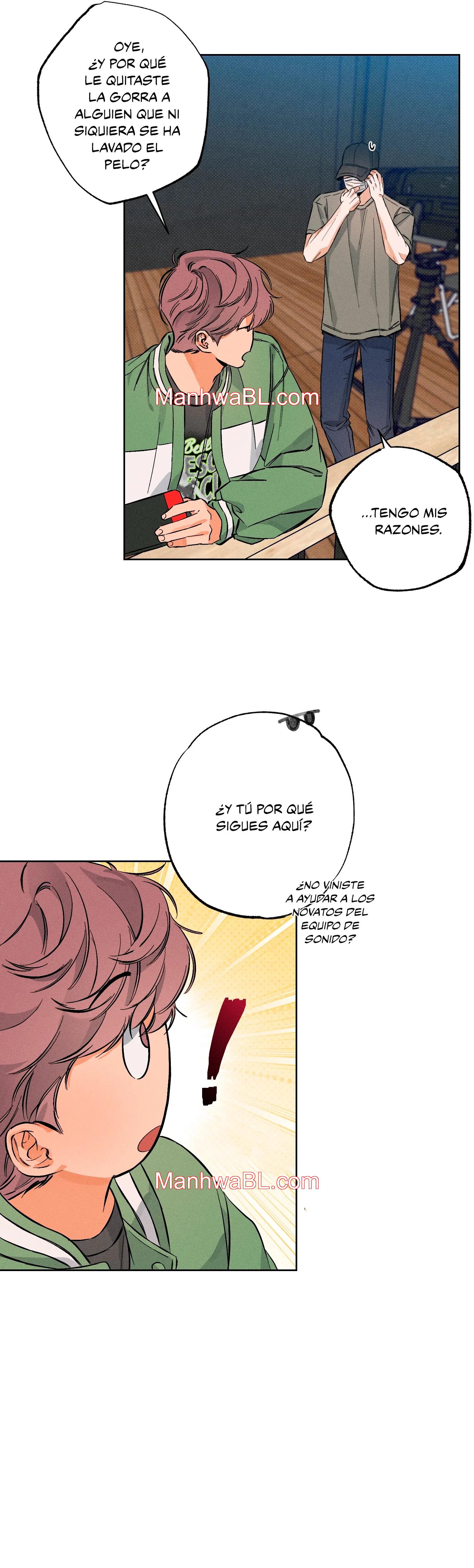 Detras del escenario - Capítulo 6 manhwa