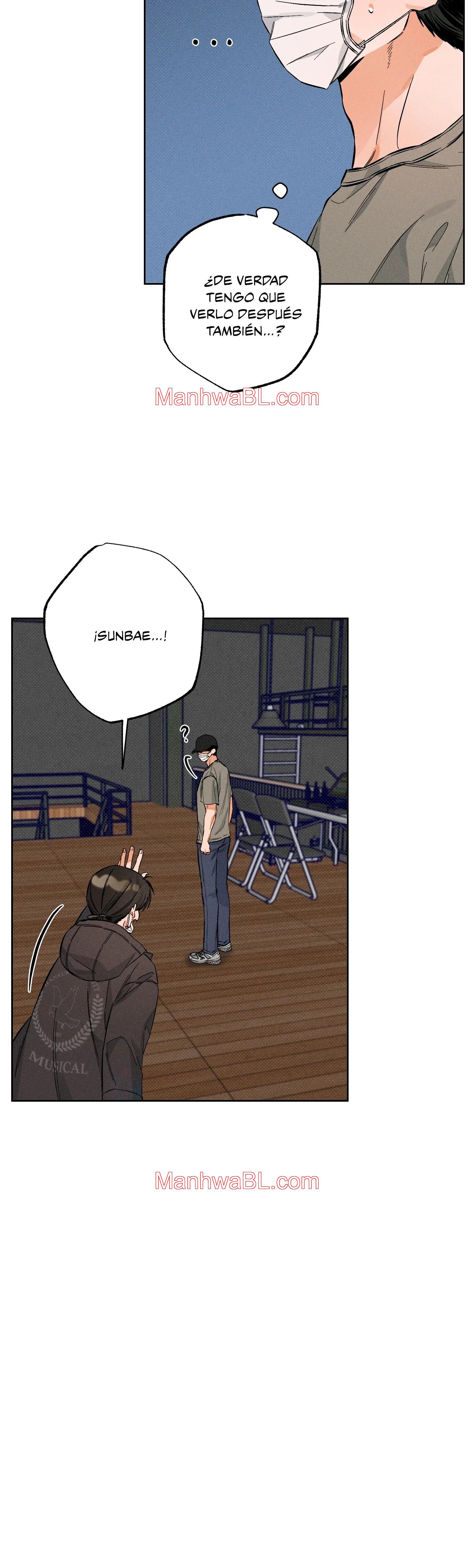 Detras del escenario - Capítulo 6 manhwa