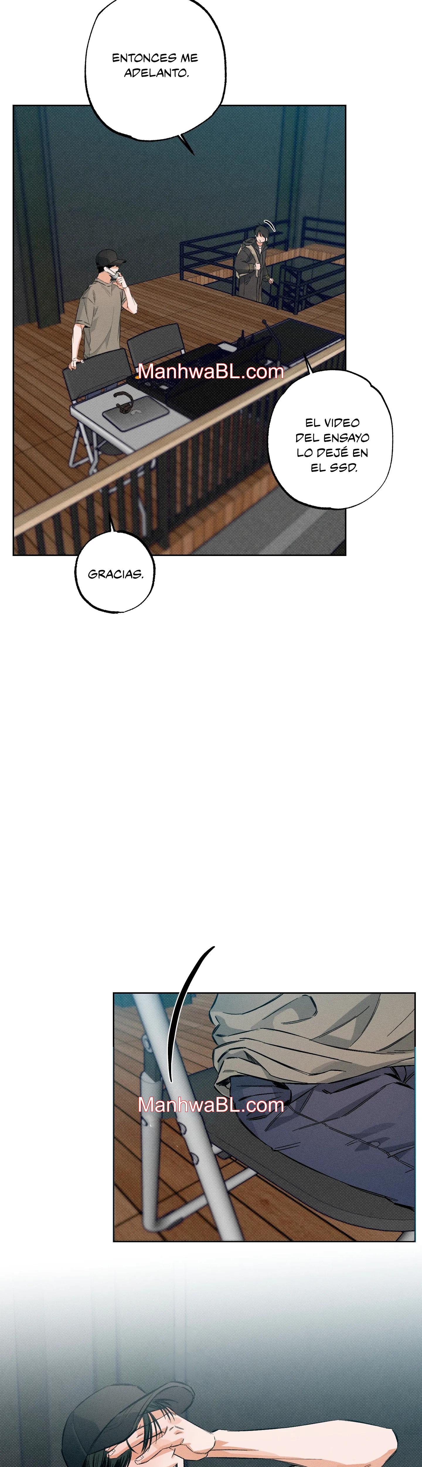 Detras del escenario - Capítulo 7 manhwa