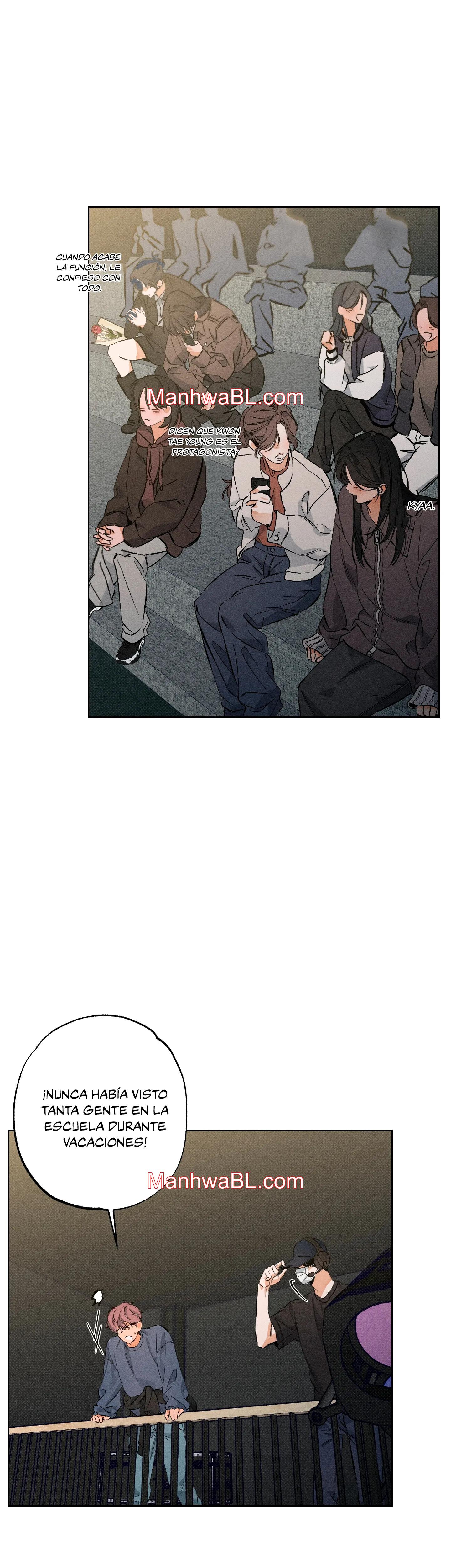 Detras del escenario - Capítulo 7 manhwa