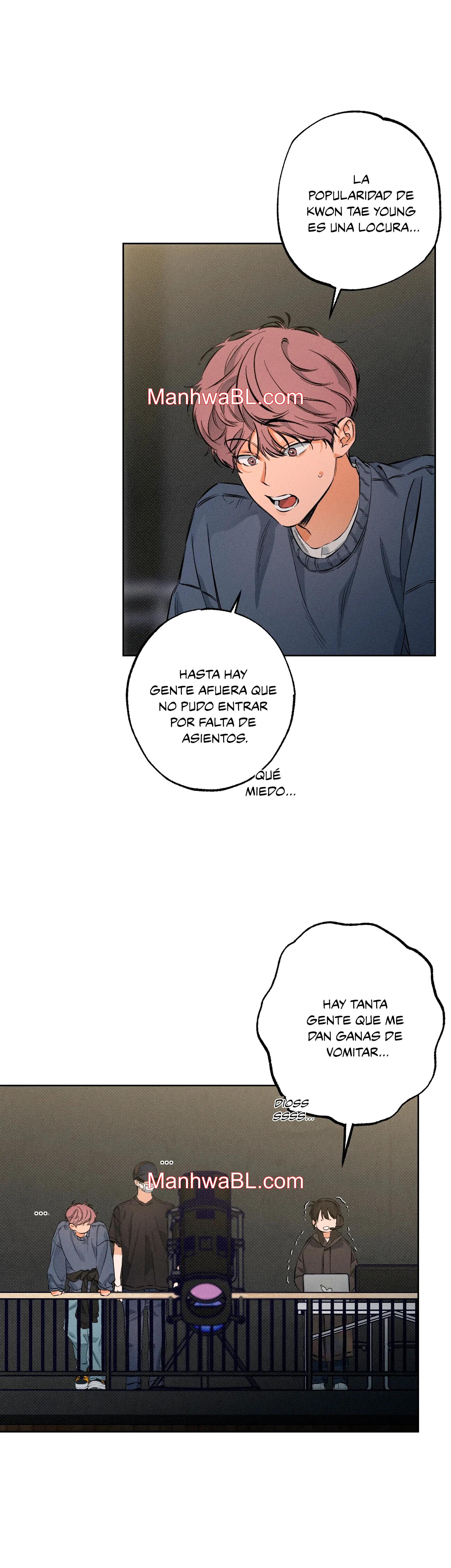 Detras del escenario - Capítulo 7 manhwa