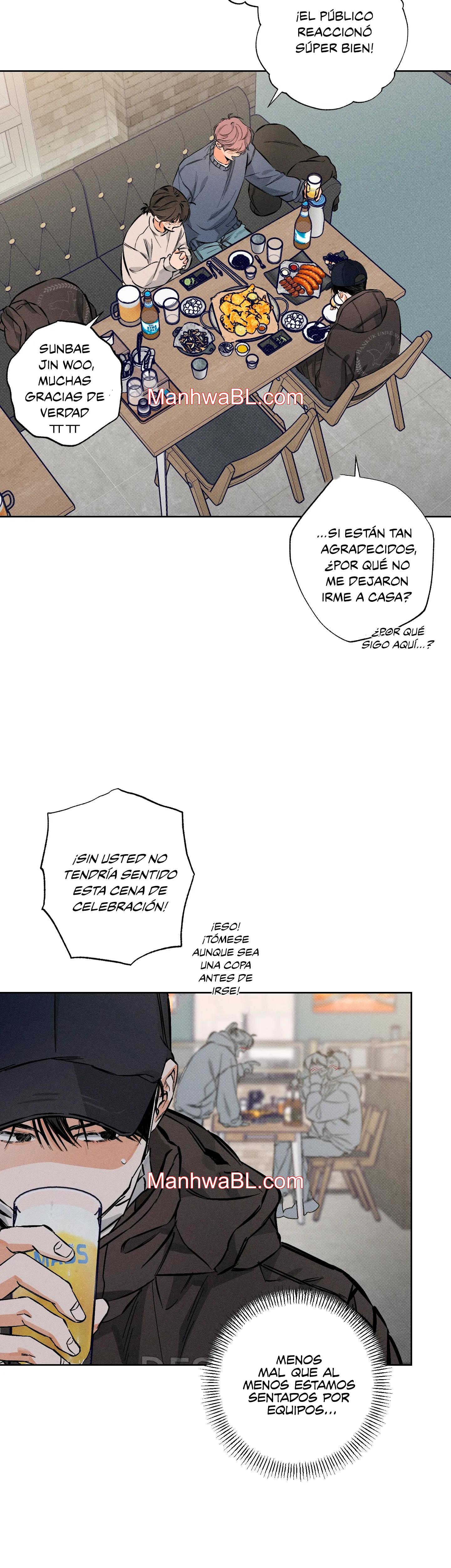 Detras del escenario - Capítulo 7 manhwa