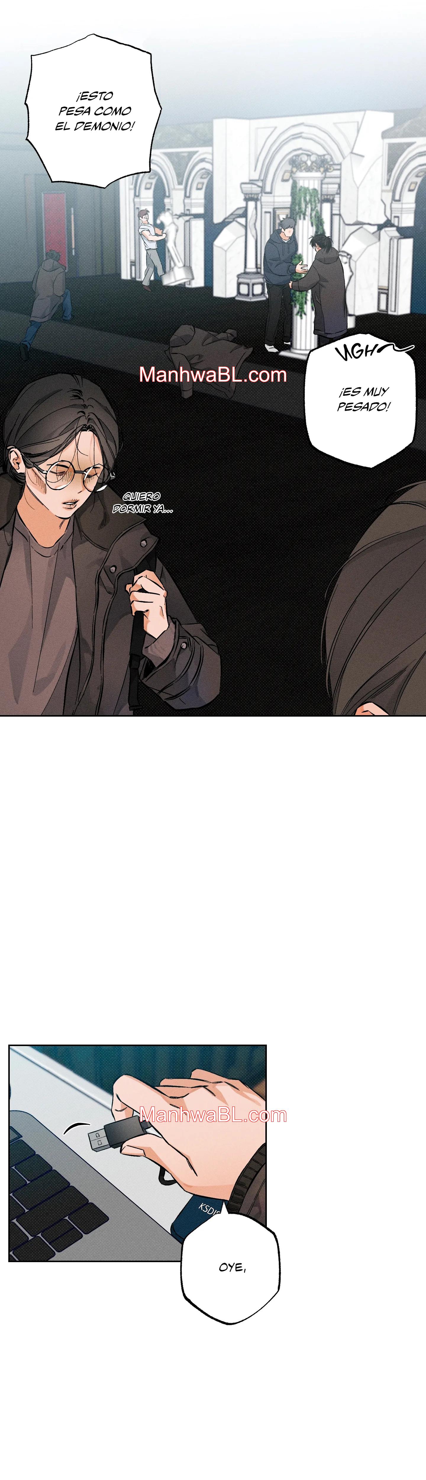 Detras del escenario - Capítulo 7 manhwa