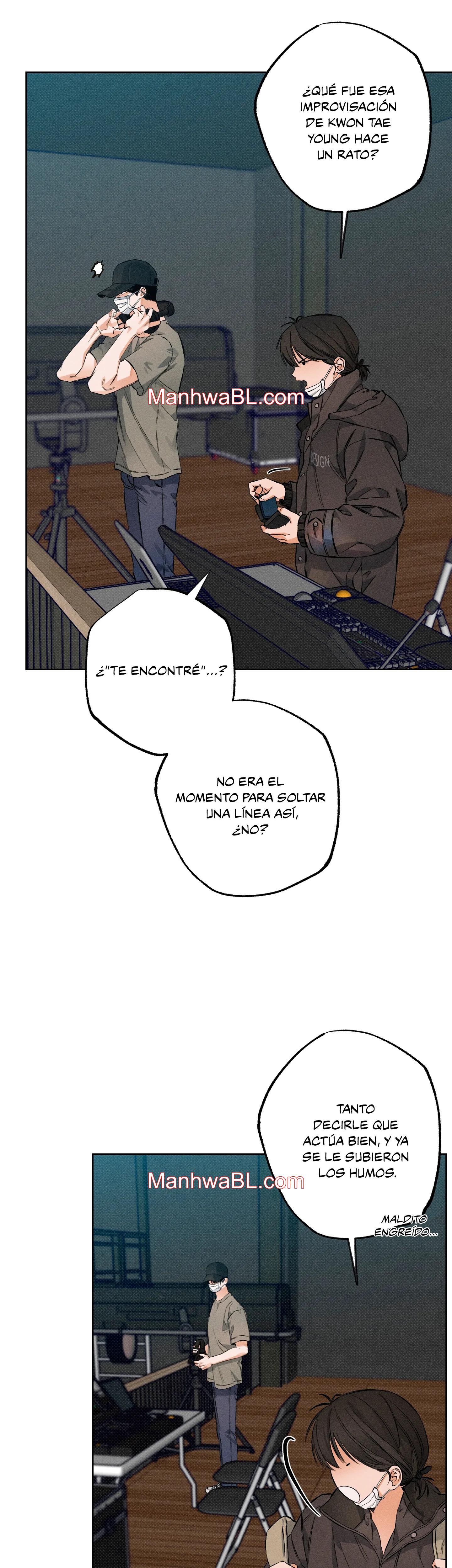 Detras del escenario - Capítulo 7 manhwa