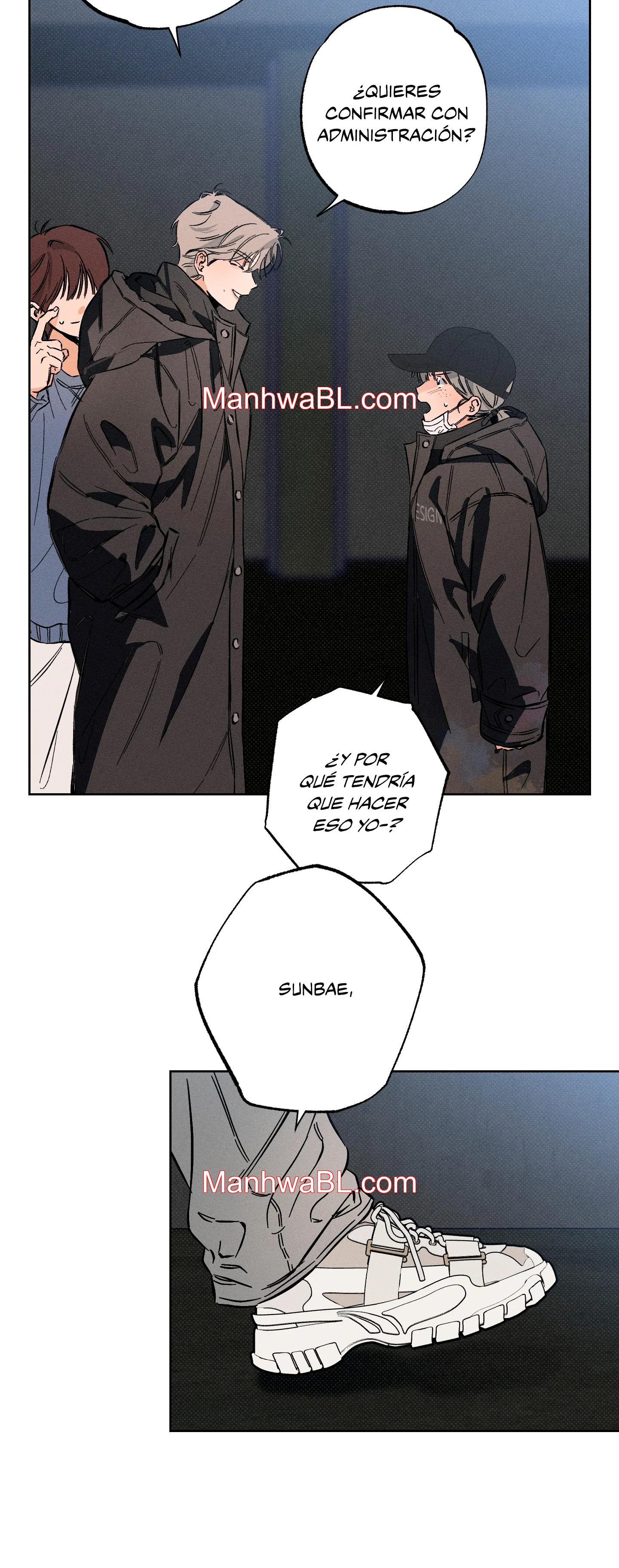 Detras del escenario - Capítulo 5 manhwa