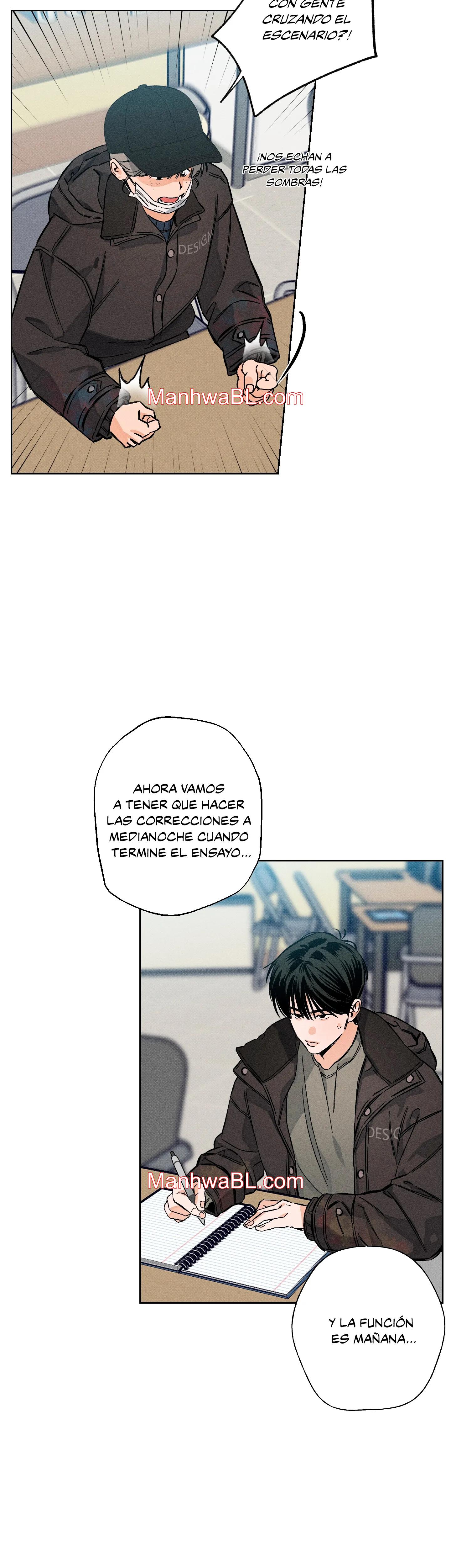 Detras del escenario - Capítulo 5 manhwa
