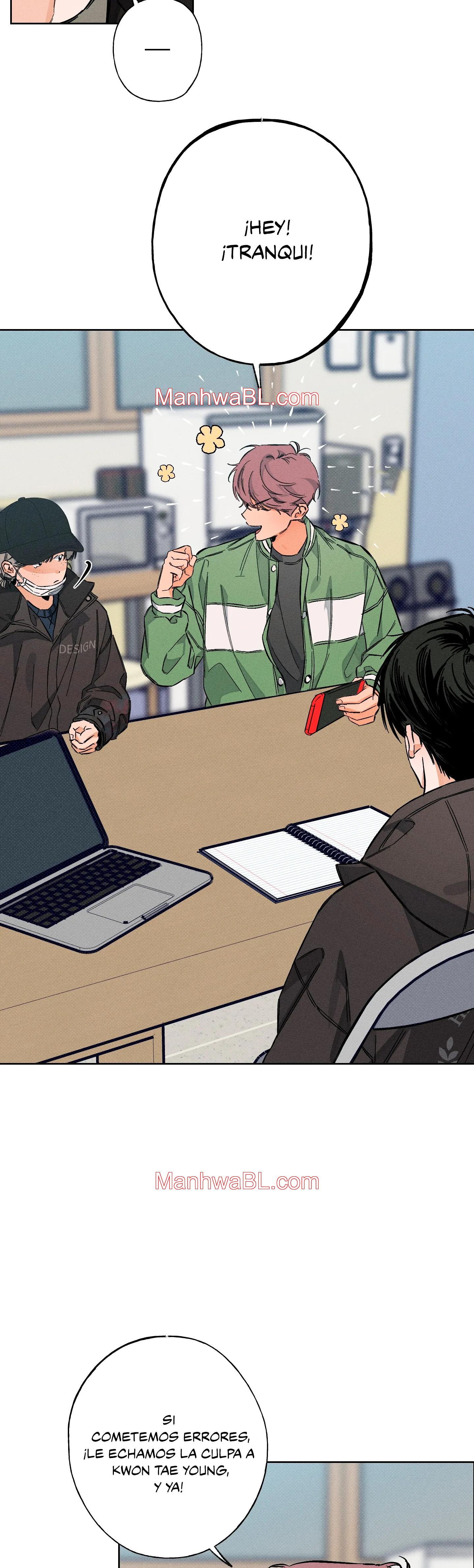 Detras del escenario - Capítulo 5 manhwa