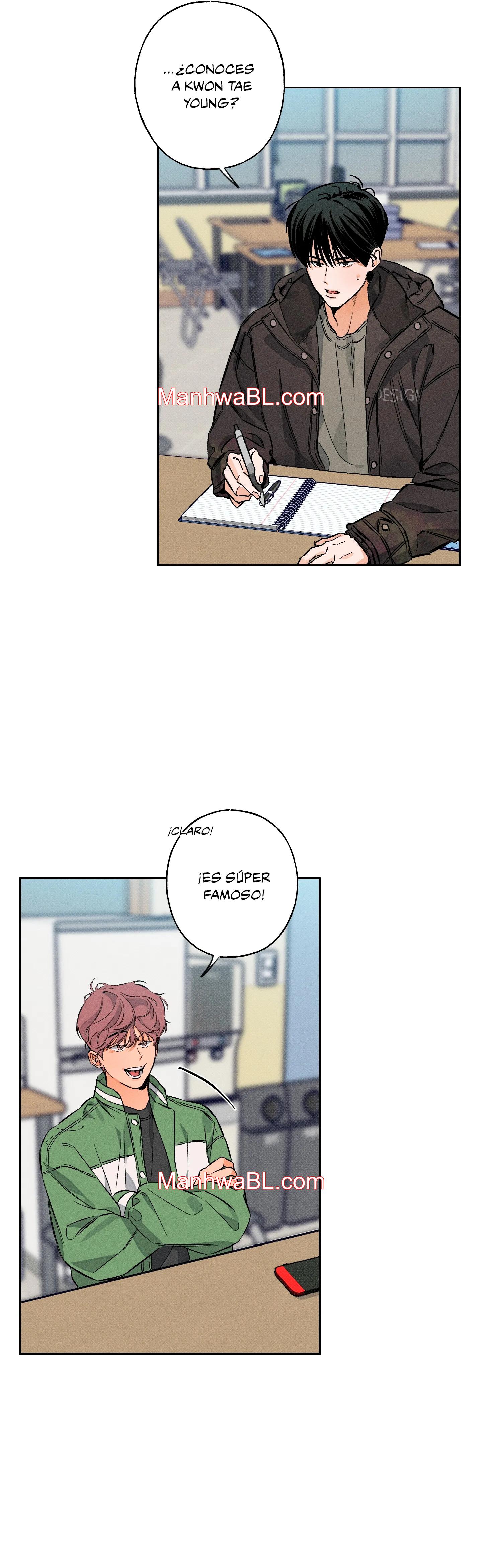 Detras del escenario - Capítulo 5 manhwa