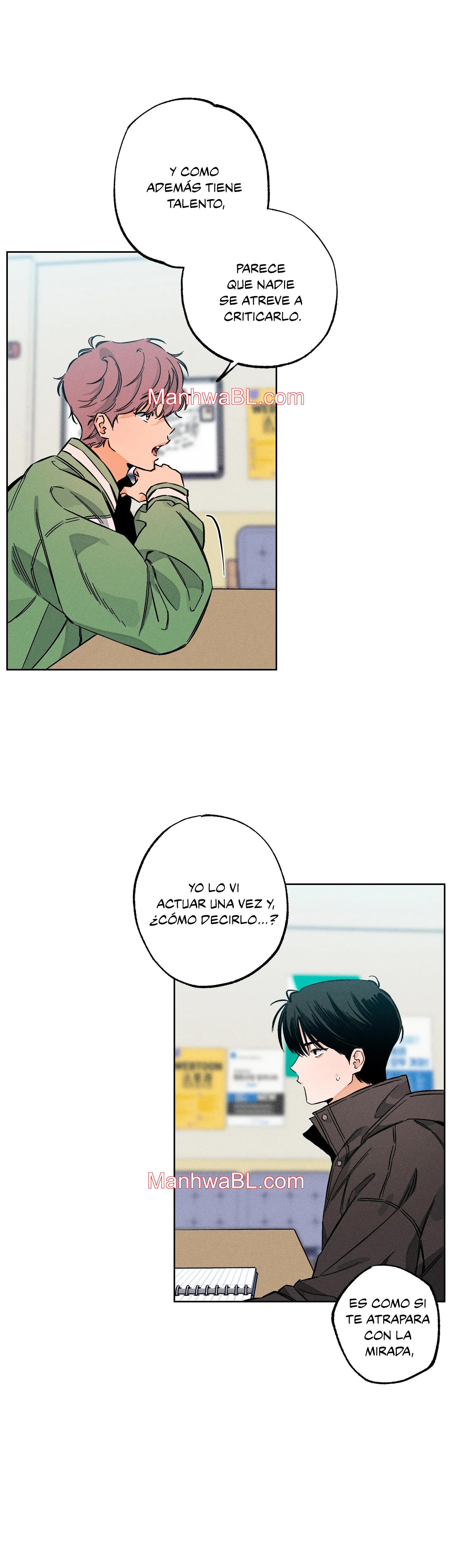 Detras del escenario - Capítulo 5 manhwa
