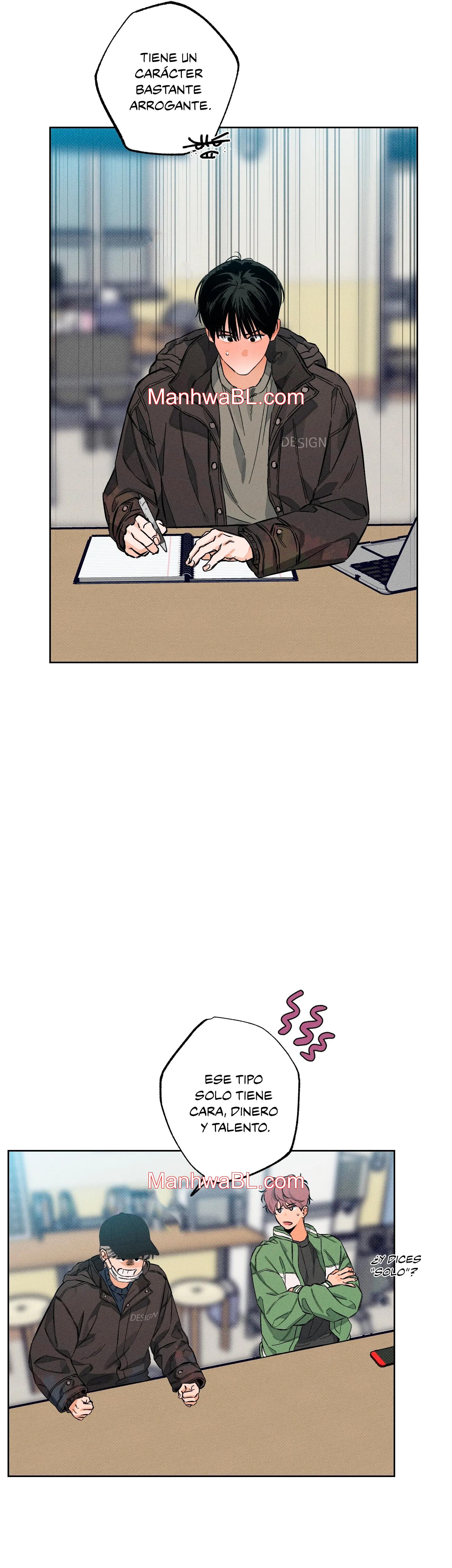 Detras del escenario - Capítulo 5 manhwa