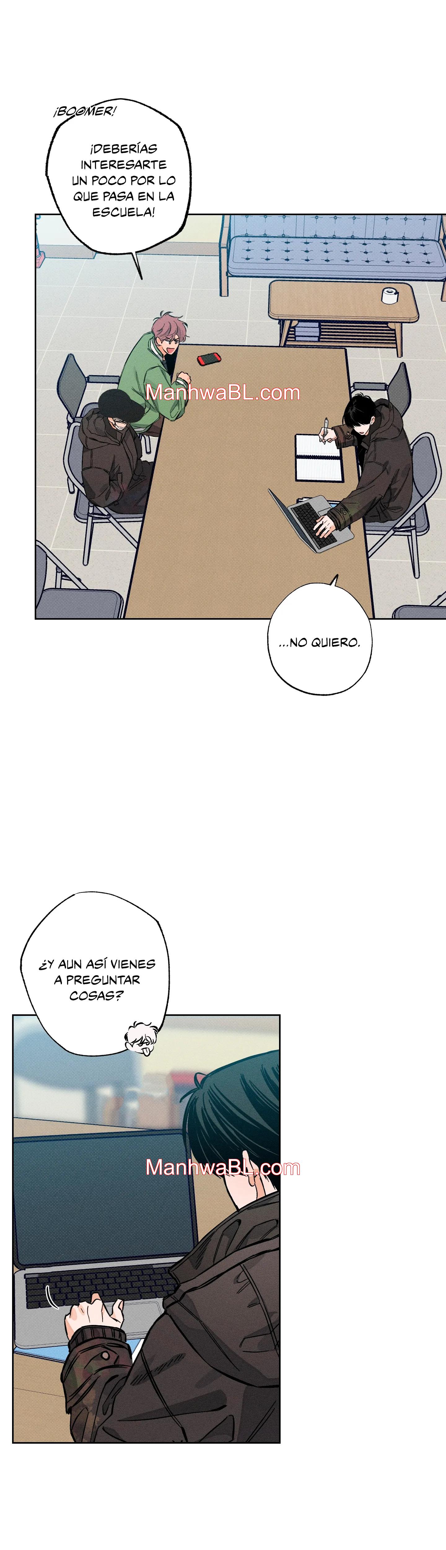 Detras del escenario - Capítulo 5 manhwa
