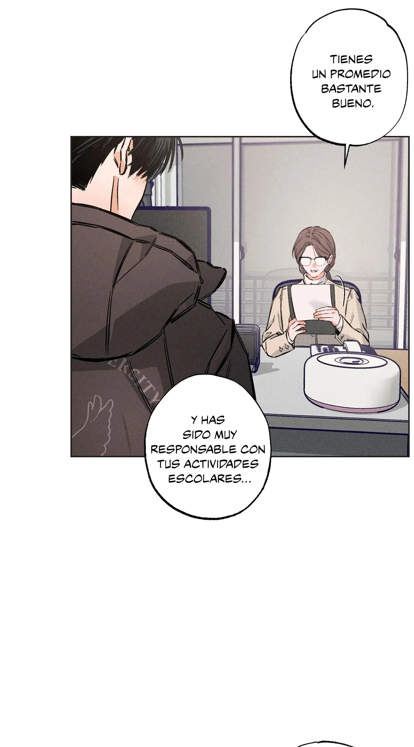 Detras del escenario - Capítulo 13 manhwa