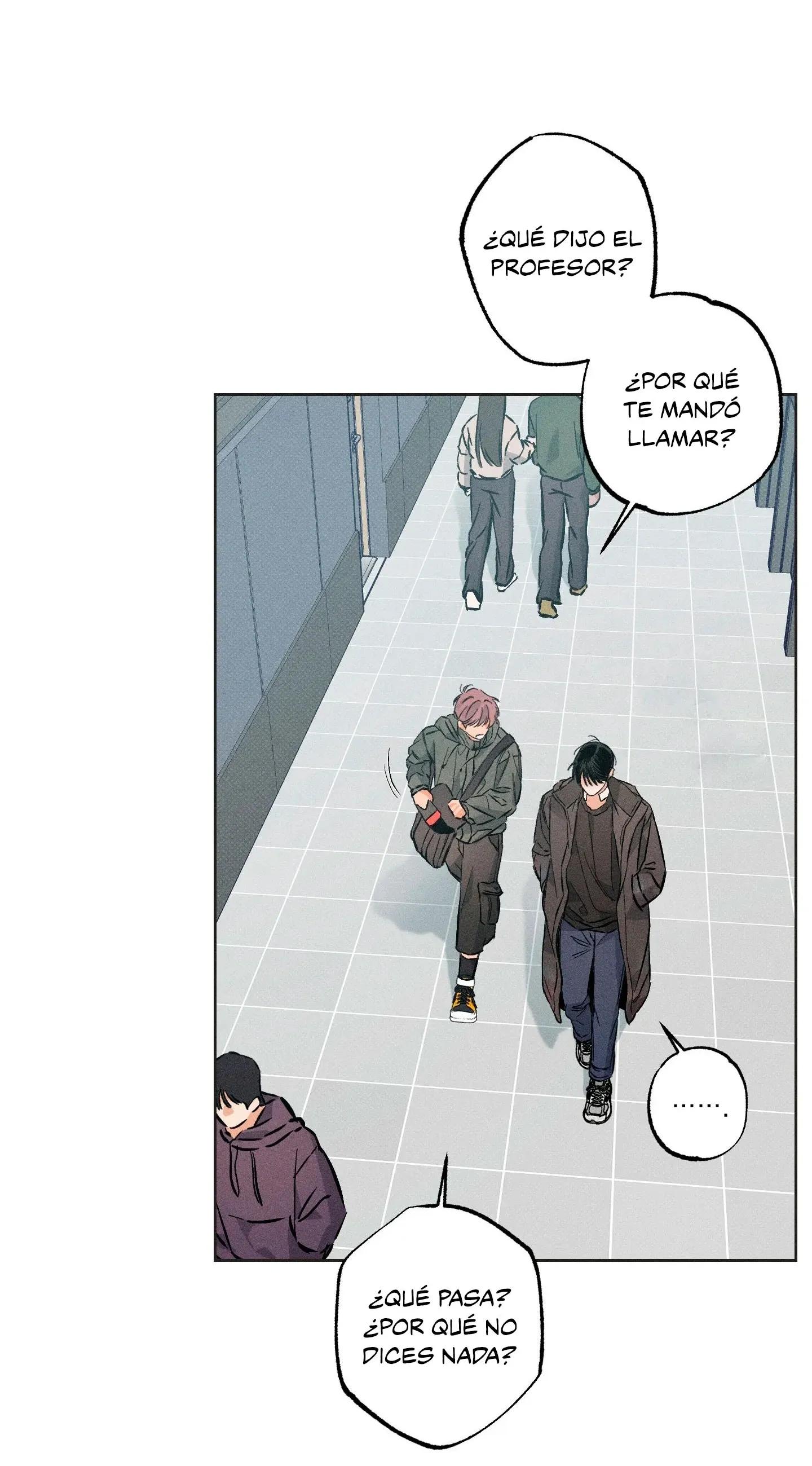 Detras del escenario - Capítulo 13 manhwa