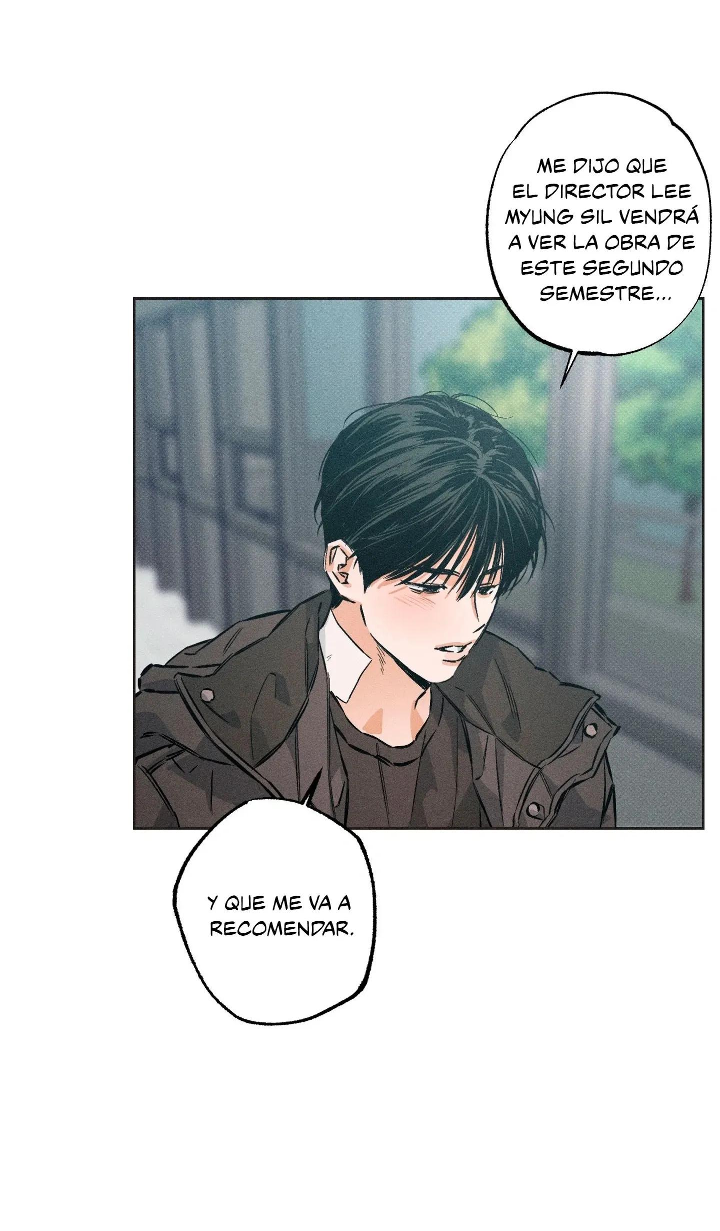 Detras del escenario - Capítulo 13 manhwa