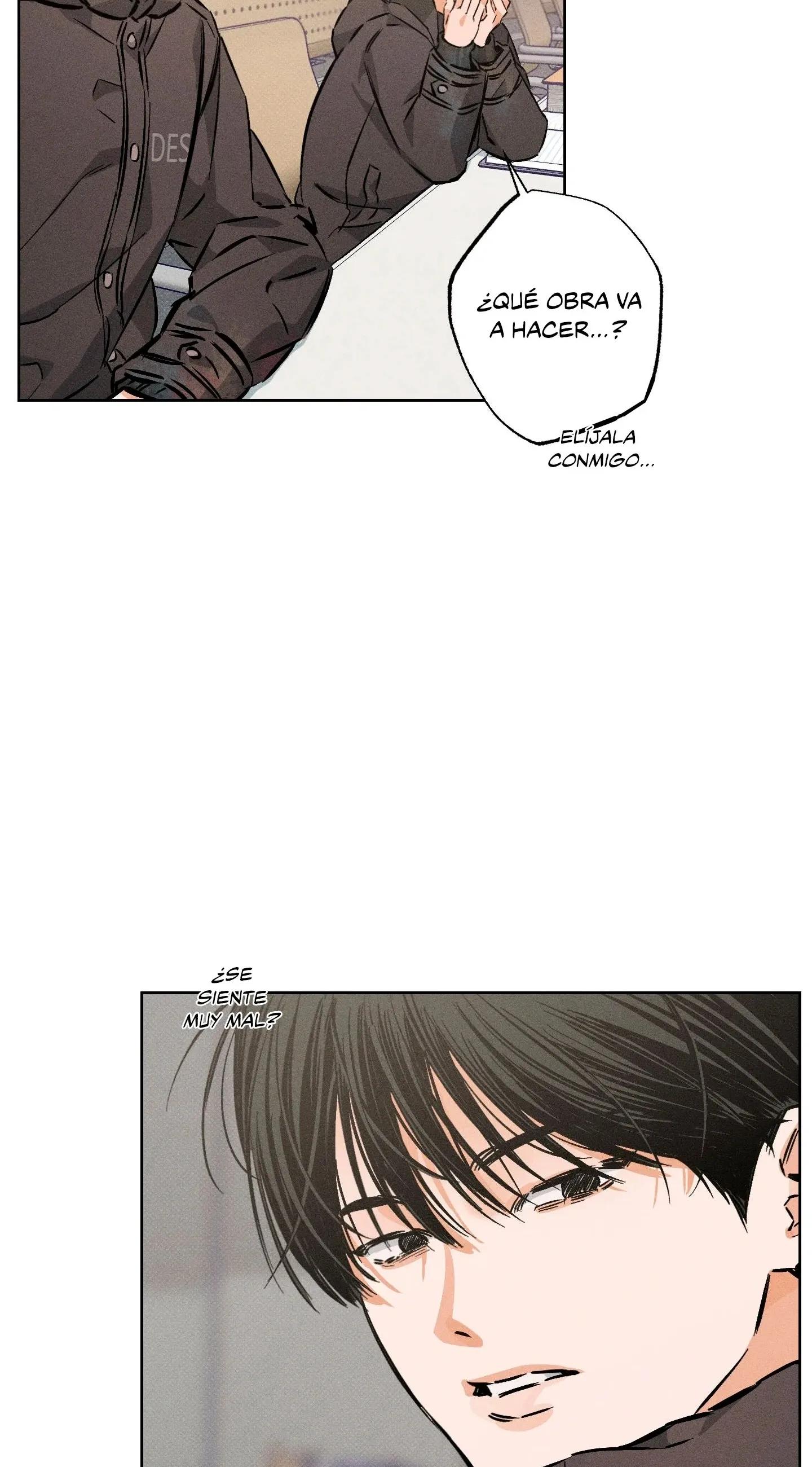 Detras del escenario - Capítulo 13 manhwa