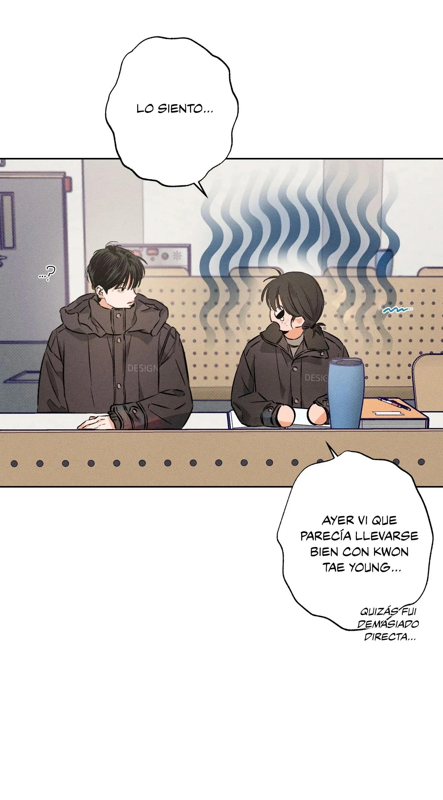 Detras del escenario - Capítulo 13 manhwa